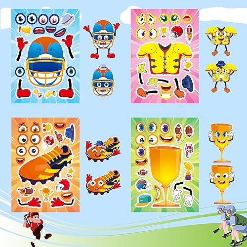 Miniatura 10 de Dorgua Calcomanías para hacer una cara de vacas de granja, calcomanías para niños, calcomanías de vacas de granja para niños, calcomanías para la