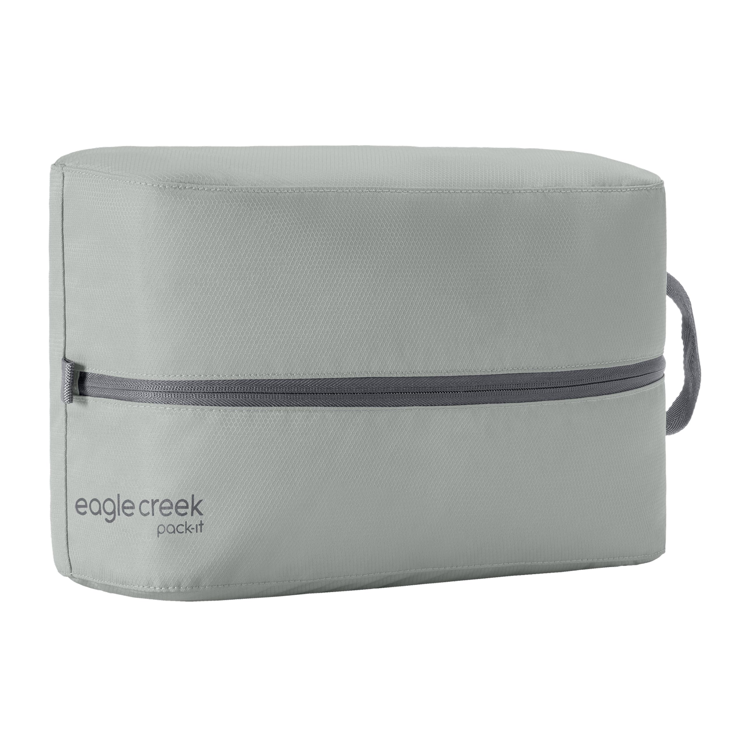 Eagle Creek Pack-It Reveal Multi Shoe Cube, Storm Grey | Dual-Compartment Shoe Cube for Optimizing Luggage Space, Travel-Friendly, Easy-Grab Zipper, Quick Grab Handle, Lightweight