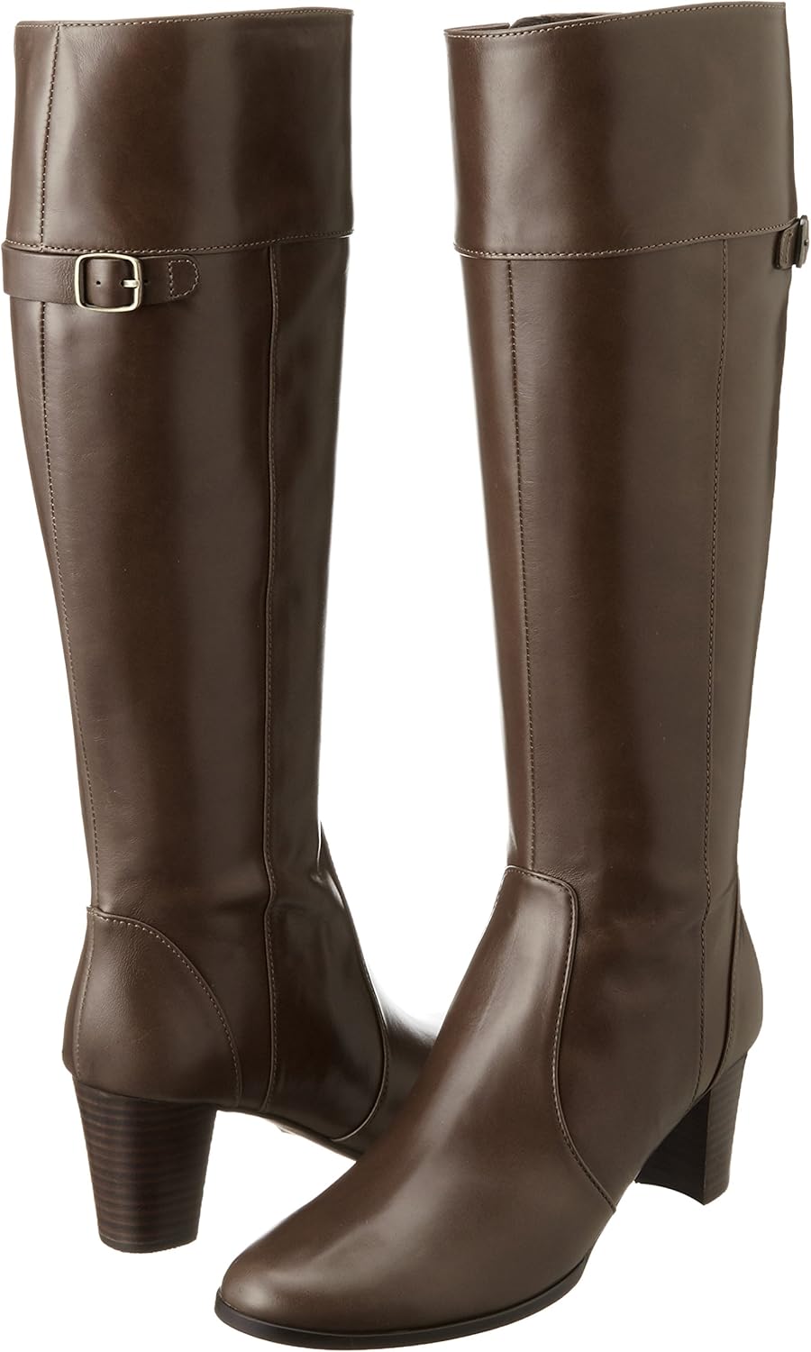 【値下げ！】 2026新品~[エイゾー] 38㎝丈 プレ-ン ロングブ-ツ 66329 TP (ト-プ/24.0) 簡単着脱