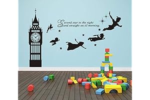 Peter Pan Nursery Decor - Second Star to The Right Wall Decal