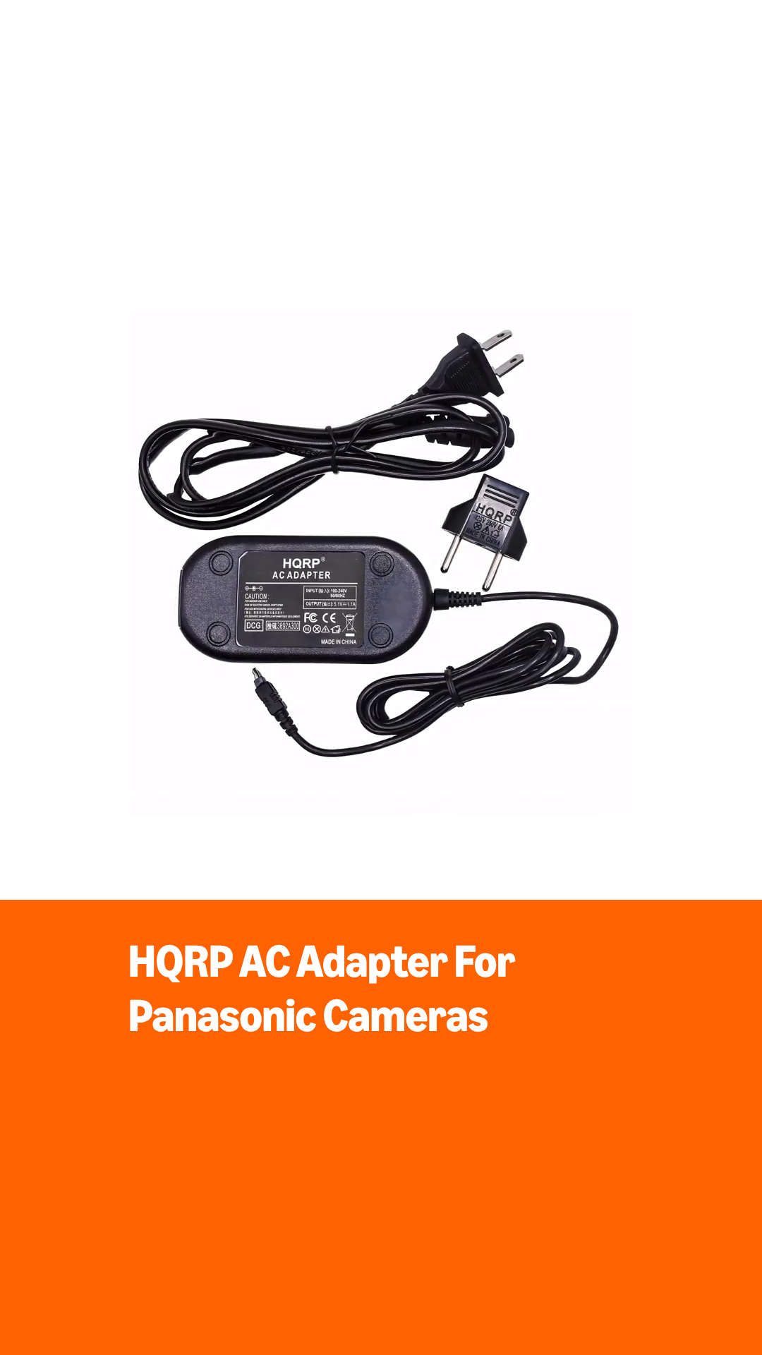 Amazon.com : HQRP AC Adapter Compatible with Panasonic DMW-AC5 DMC