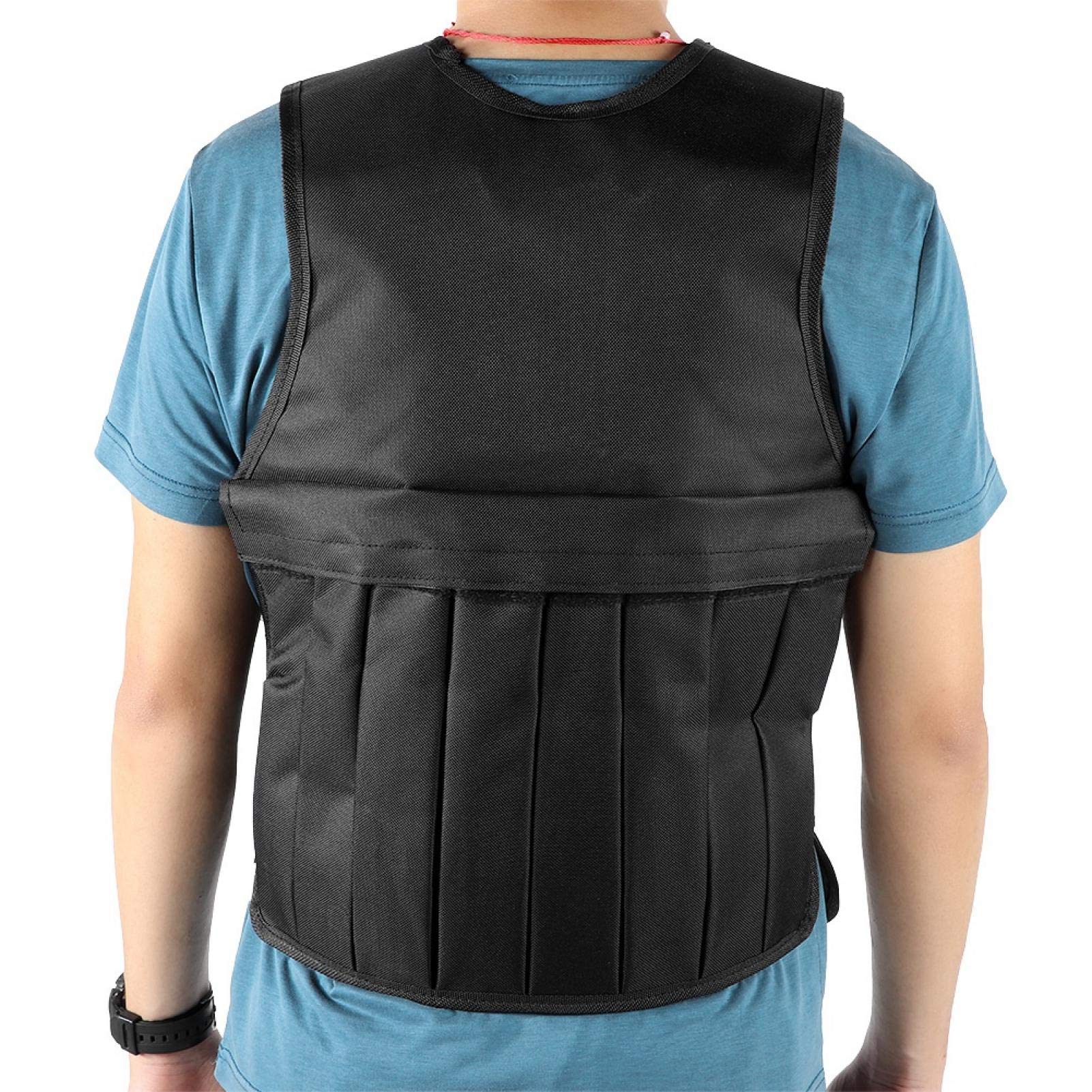 Gilet Pesato 20kg - Allenamento Fitness Con Rete Traspirante