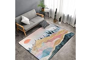 Mountain Area Rugs: Perfect Non-Slip Carpets for Cozy Home Comfort