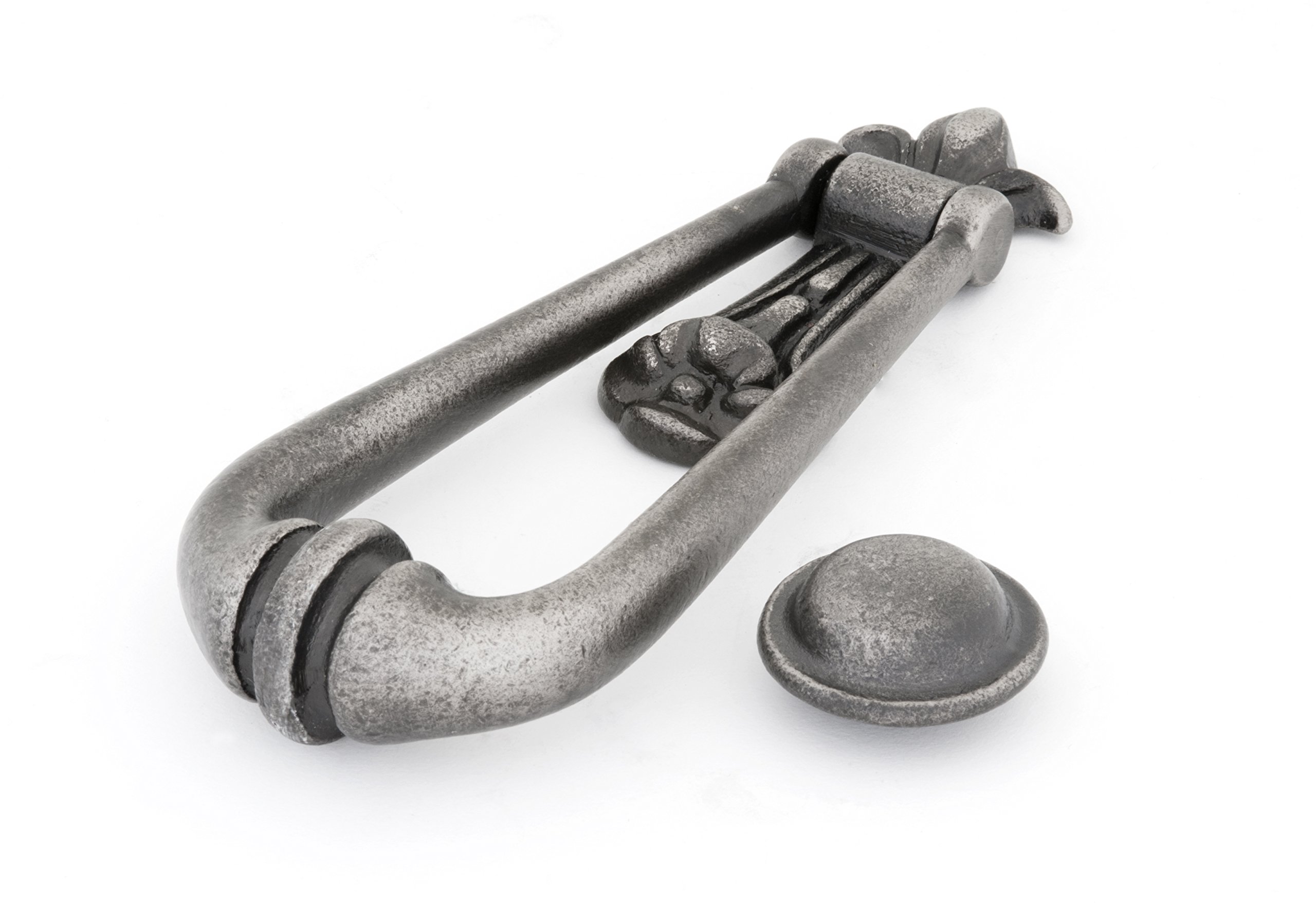 From The Anvil Antique Pewter Loop Door Knocker : Amazon.co.uk: DIY & Tools