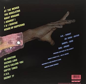 BAD BRAINS LIVE Analog レコード Bad Brains – Live – Vinyl (LP, Album), 1988 [r467563] | Discogs