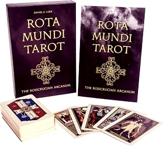 Rota Mundi Tarot: The Rosicrucian Arcanum (Tarot Kit Box Set with 78 Cards and Guide Book)