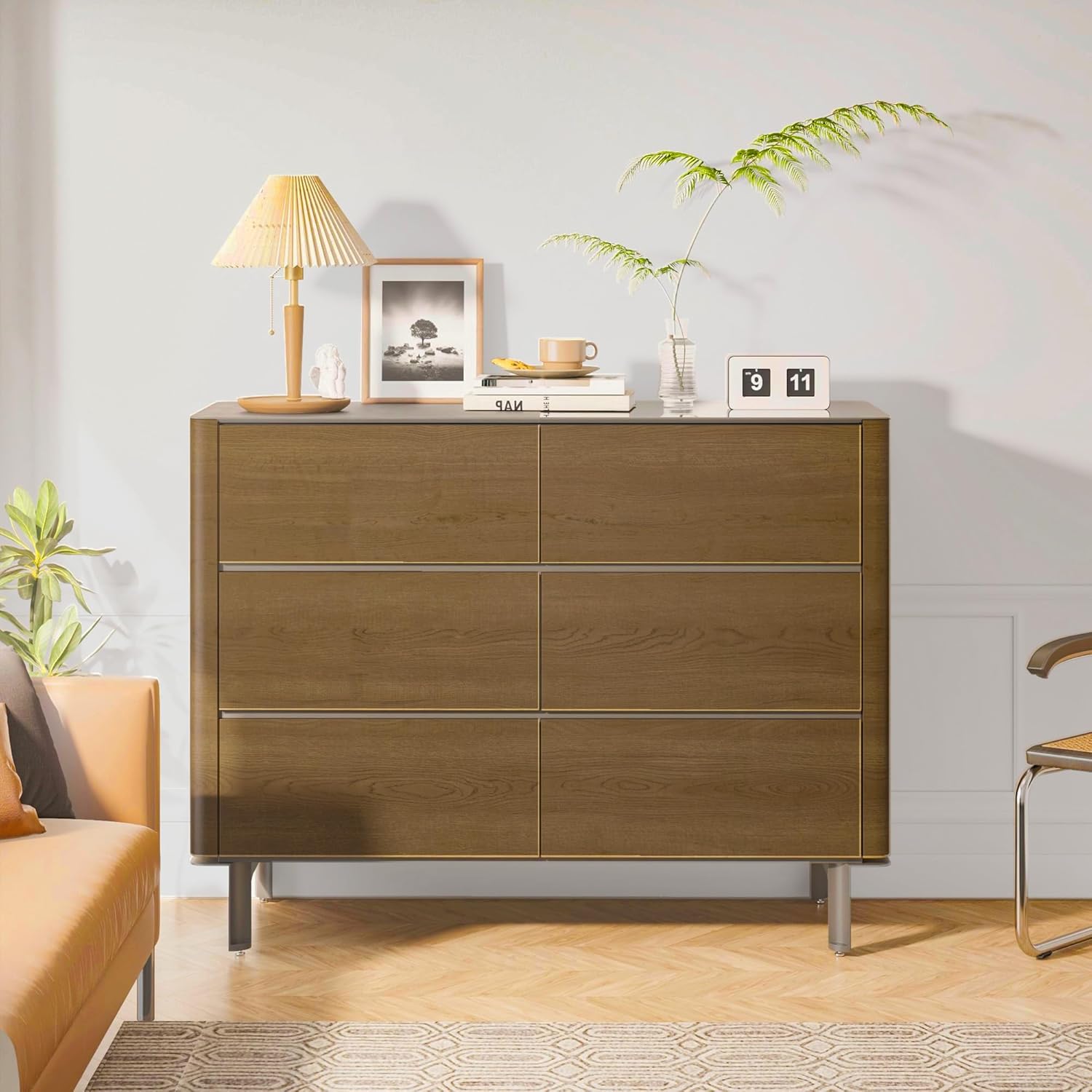 Large Wood Contact Paper 31x354 inch Brown Wood Peel and Stick Wallpaper Removable Self-Adhiesve Wood Vinyl Wrap Matte Thicken Bubble-Free Design for Kitchen Countertop Cabient Walls Covering