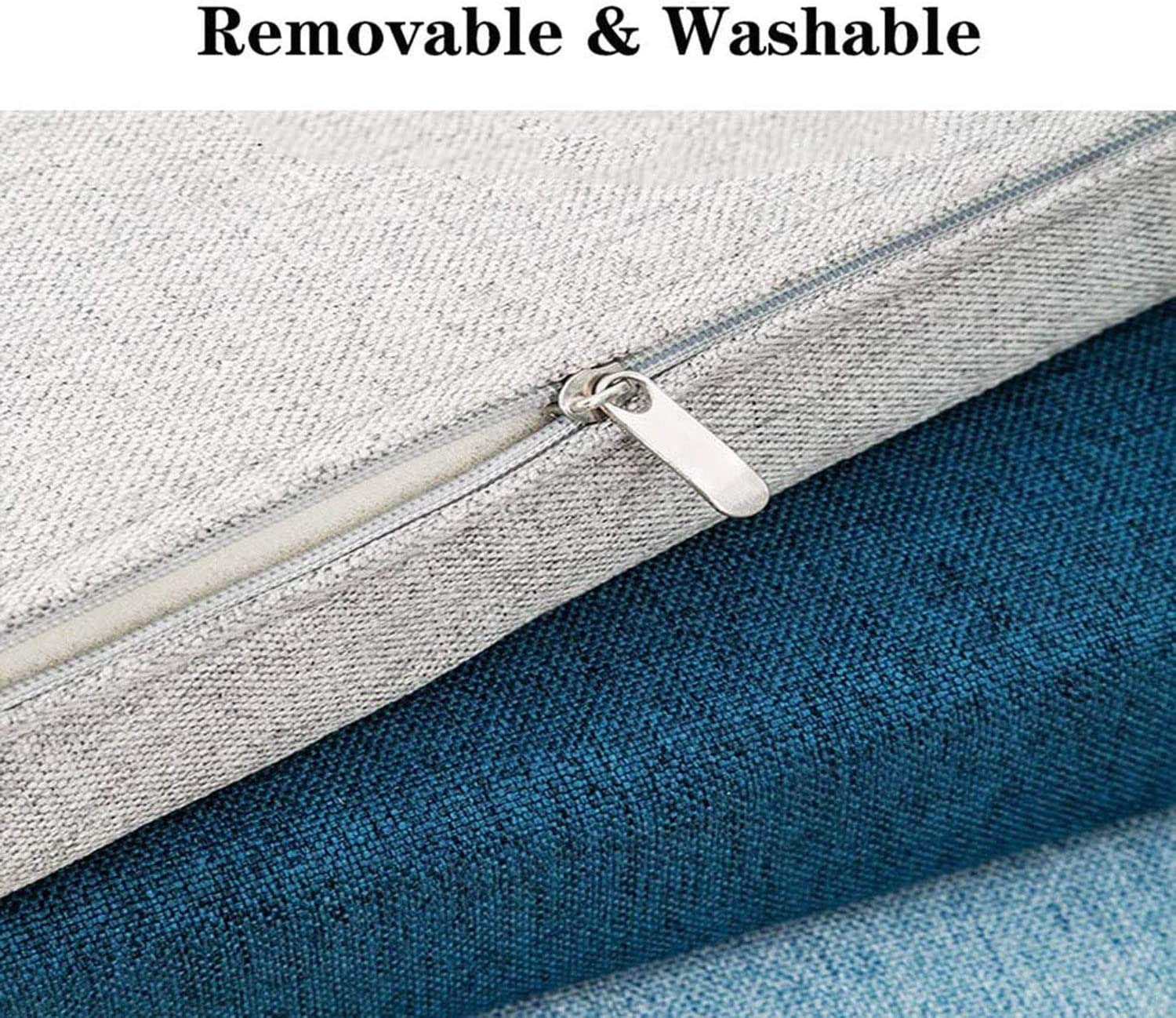 Cuscino antiscivolo per panca a 2 o 3 posti, spessore 5 cm, 100/120/150/180 cm, per interni ed esterni (120 x 35 x 5 cm, blu)