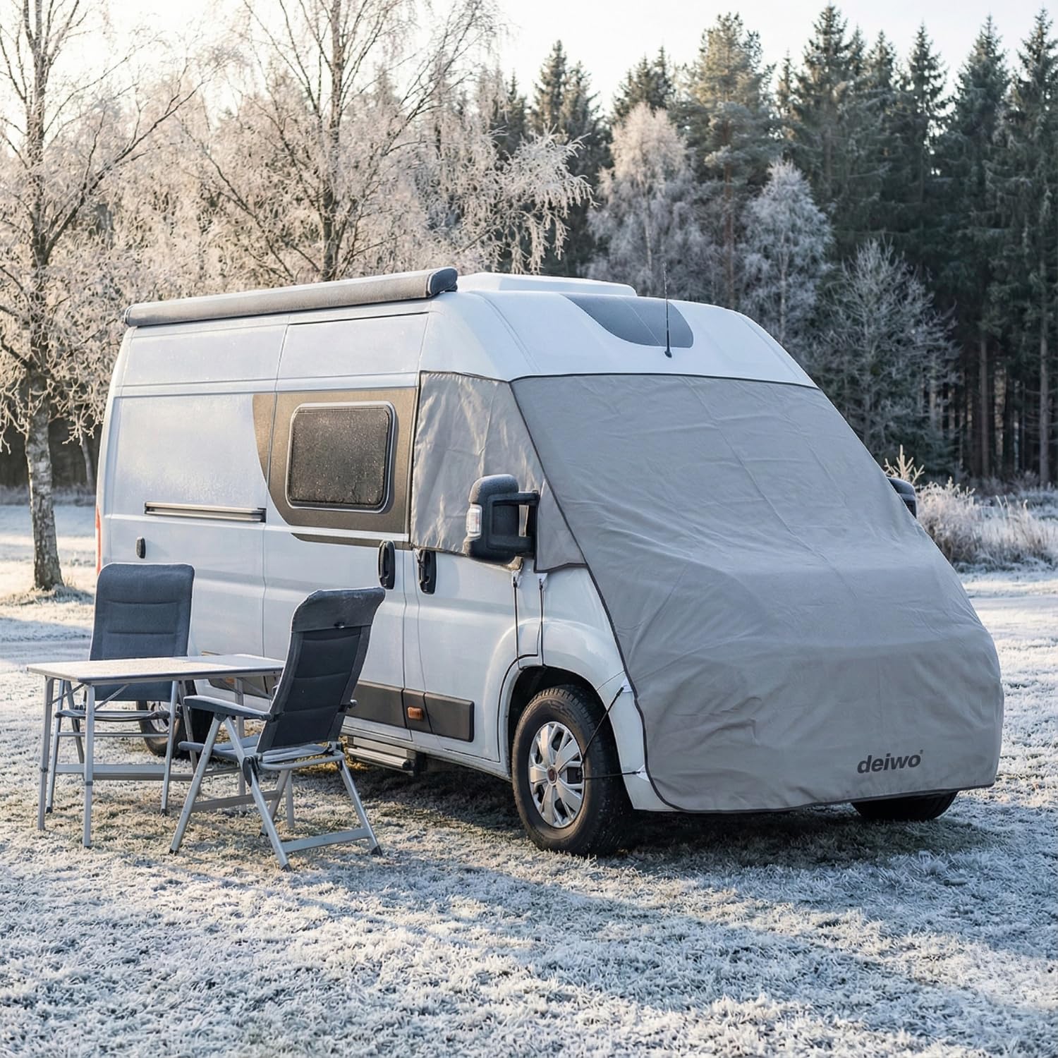 Bâche de protection à utiliser avec Fiat Ducato type X250 et type X290 à partir de 2006, tapis thermique