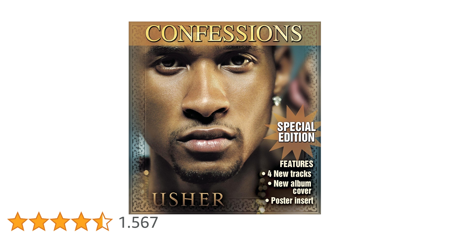 Usher Confessions アッシャー R&B LPレコード Confessions (20th Anniversary) [VINYL] | Amazon.com.br