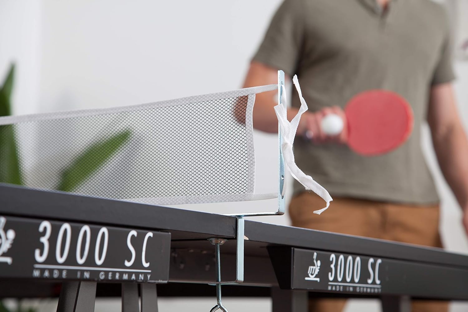 JOOLA Essentials Series Regulation Table Tennis Replacement Net and Post Set - Fits Standard Size Ping Pong Tables up to 2 inches : Sports & Outdoors