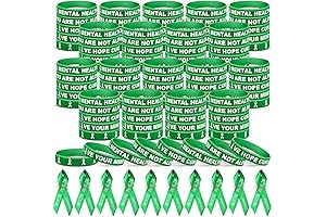 200Pcs Mental Health Awareness Set: Support Strong Mental Health