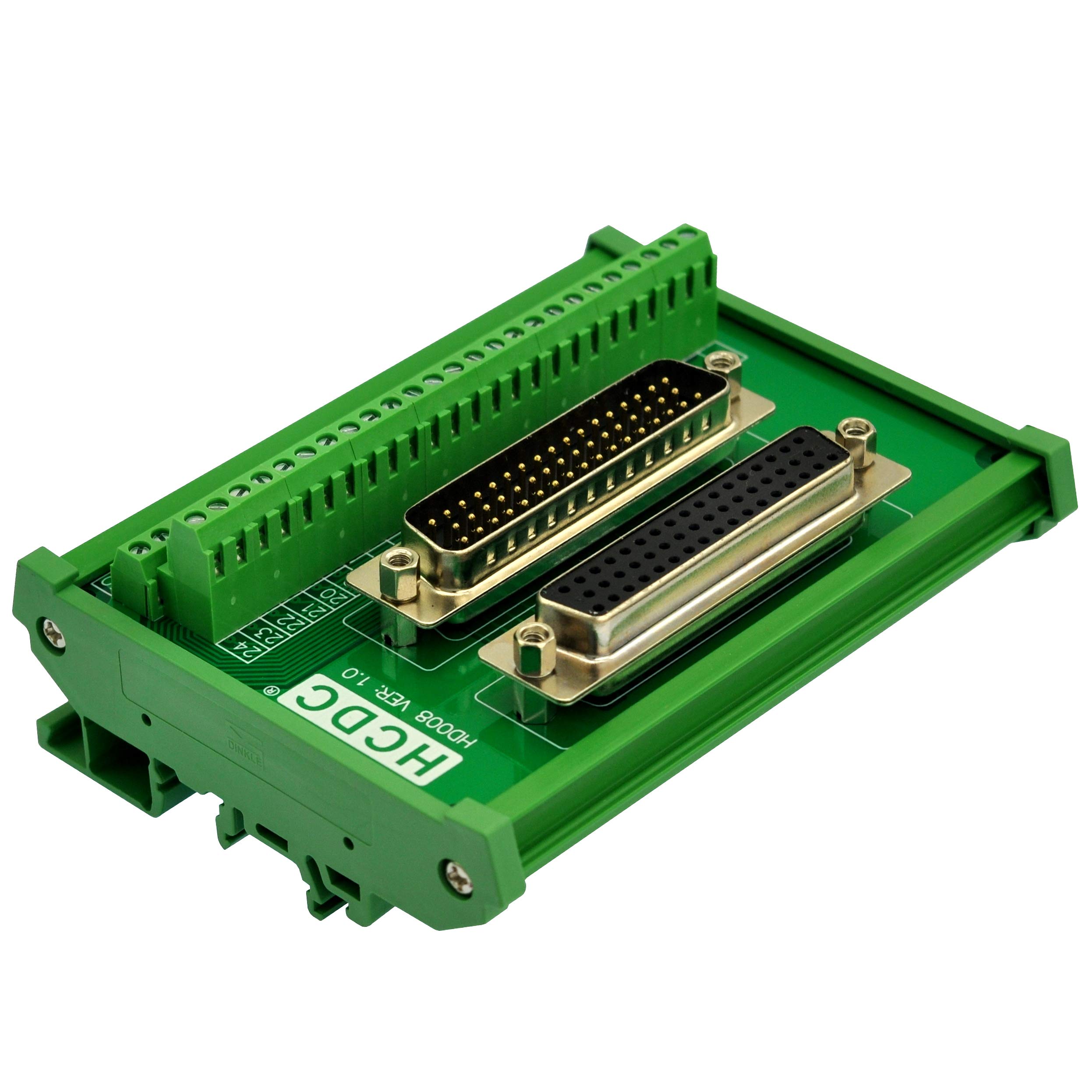 Snapklik.com : DIN Rail Mount D-SUB Male-Female Interface Module ...