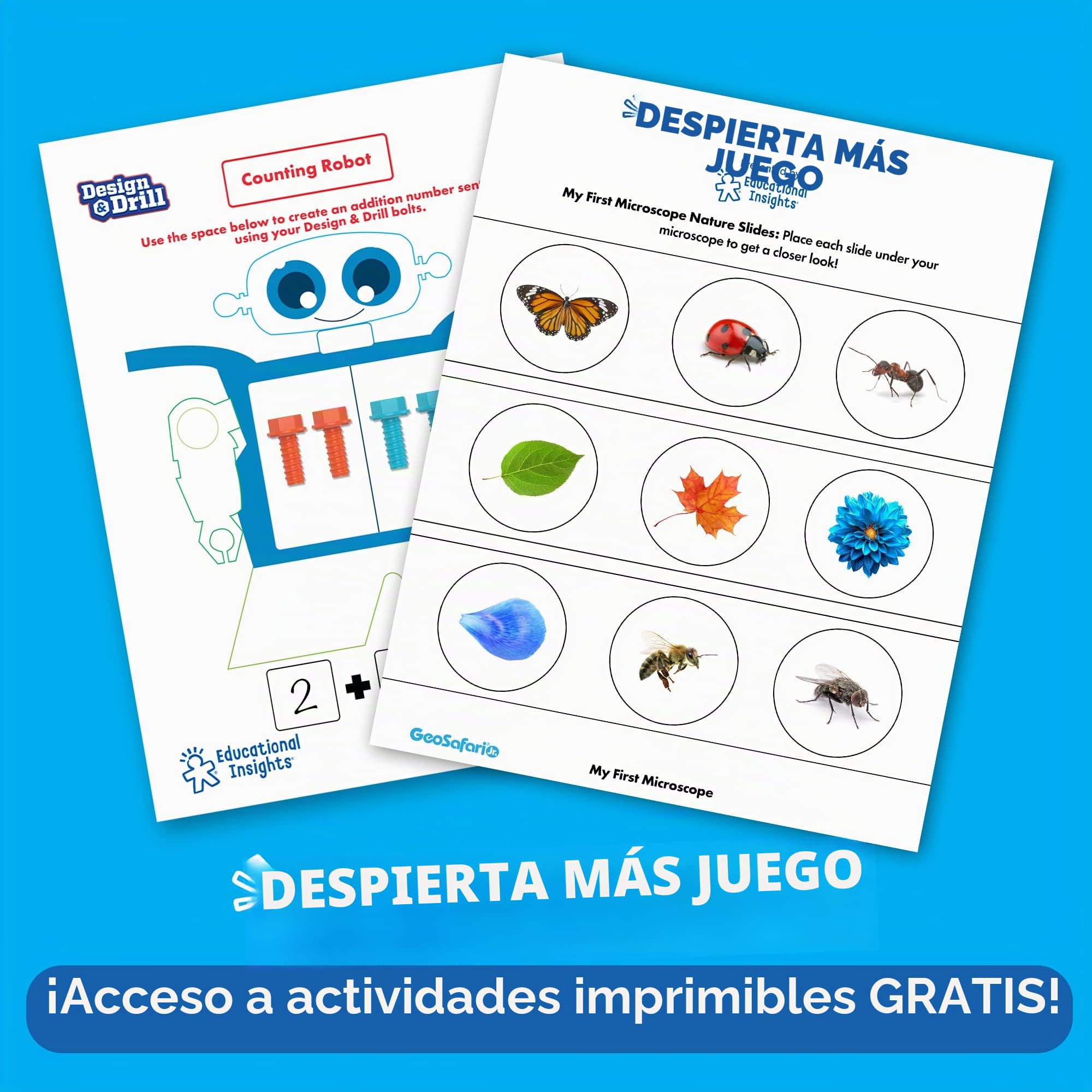 Learning Resources Potente Visor de Aumento Mighty Magnifier - GeoSafari Jr