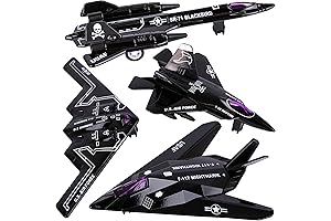 ArtCreativity Diecast Stealth Bomber Toy Jets Fit for Future Air Force Pilots