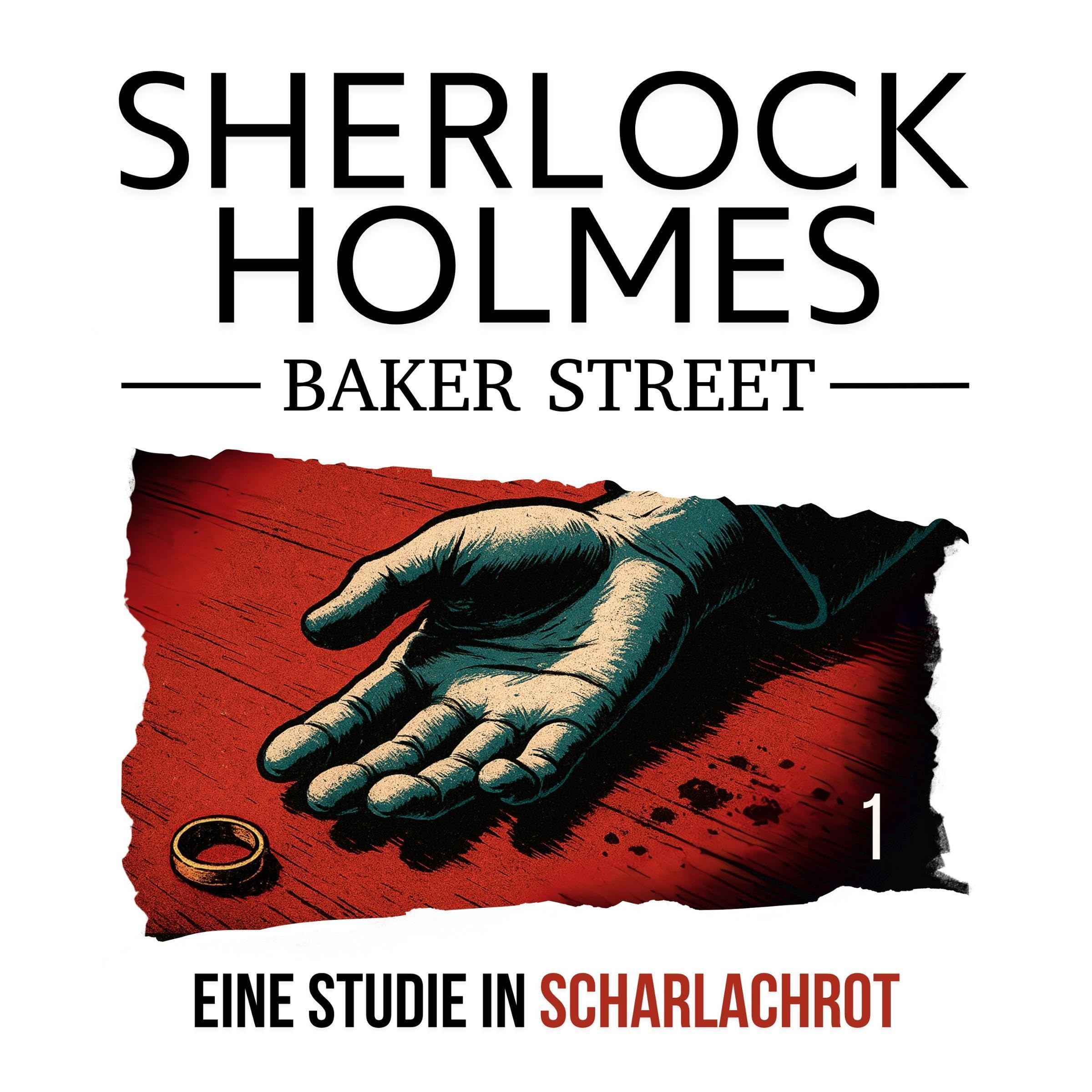Cover art for Eine Studie in Scharlachrot