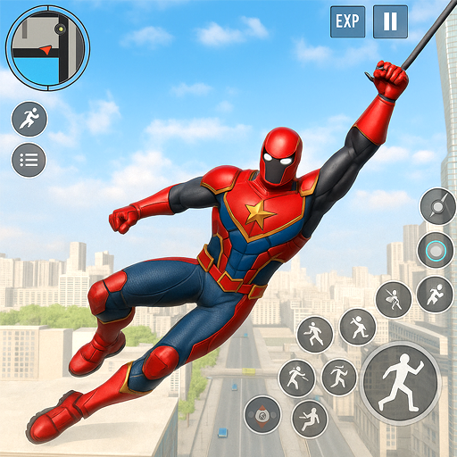 Flying Spider Super Hero Rope