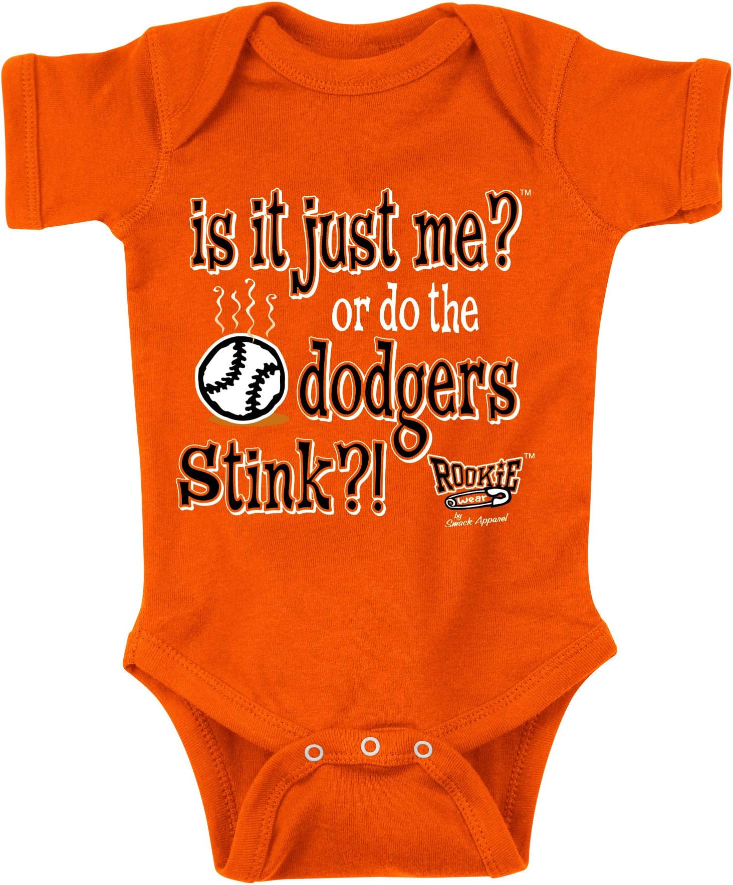 SF Baseball Fans. is It Just Me? (Anti-LA) Orange Onesie (NB-18M) or Toddler Tee (2T-4T)