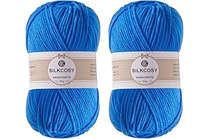 Soft Blue Yarn for Knitting Projects: A Colorful Choice
