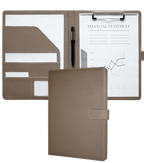 Zreal Padfolio Portfolio Binder, Faux Leather Legal Pad Holder by Zreal - Used condition - US$16.14