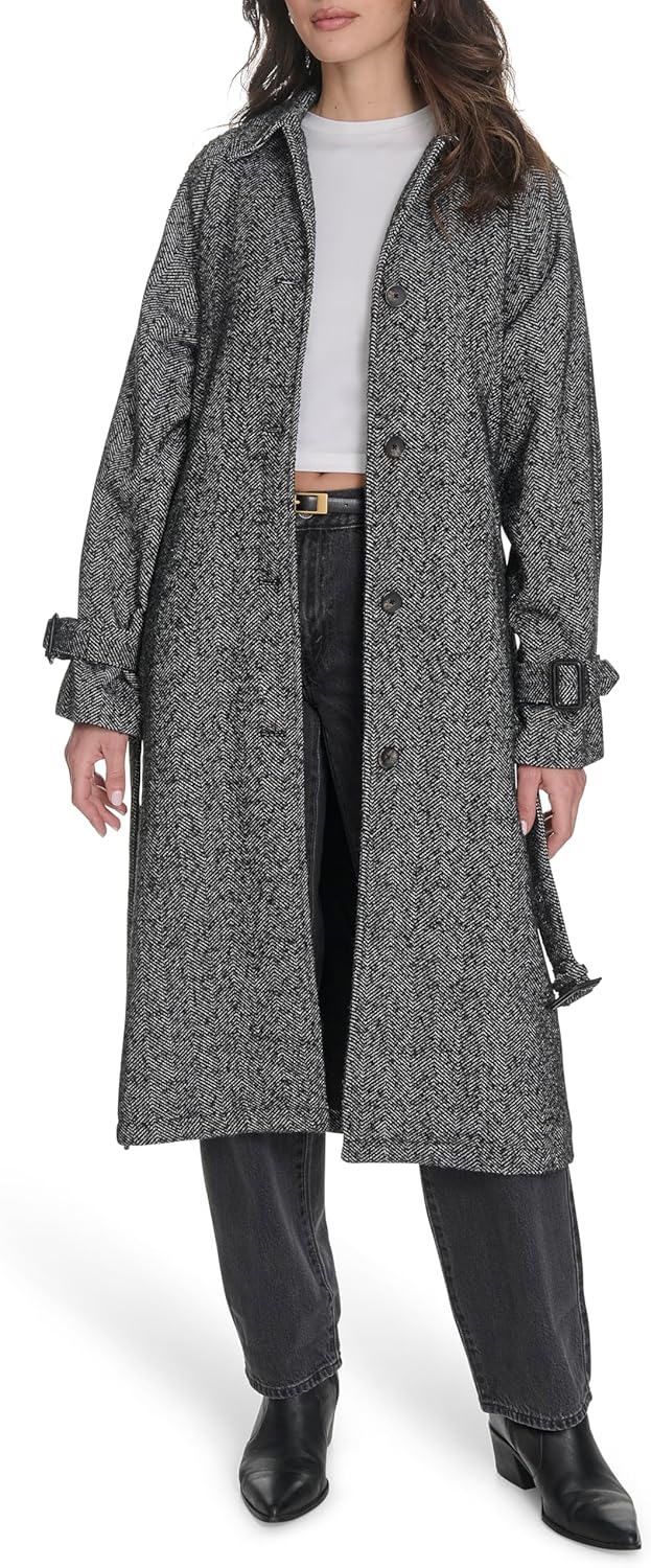 Levi's Women's Belted Robe Coat - Image 7