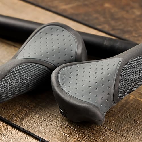 Miniatura 9 de Puños de manillar de bicicleta de montaña CyclingDeal - Empuñaduras ergonómicas antideslizantes para MTB - Empuñaduras de manillar de goma suave