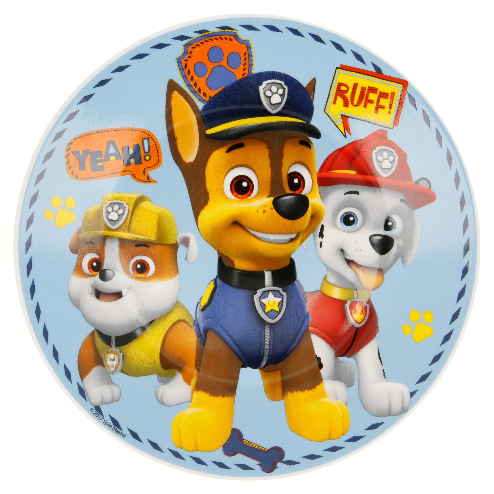 STOR Set Stoviglie Bambini Paw Patrol - Piatto, Ciotola e Tazza in Ceramica - Servizio Completo Confezione Regalo per Bambini