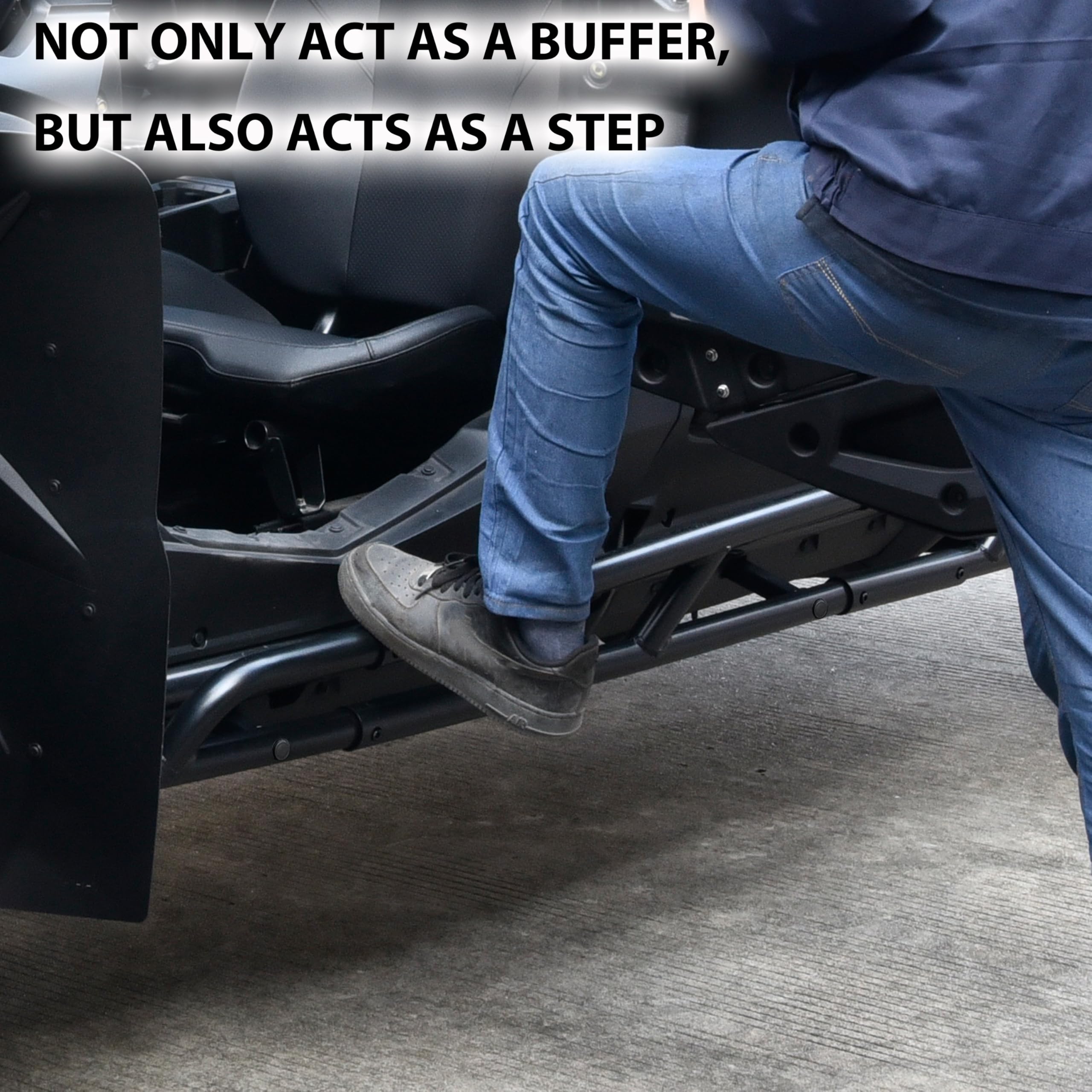 SAUTVS Nerf Bars & Rock Sliders For Honda Talon 1000X-4 - 4