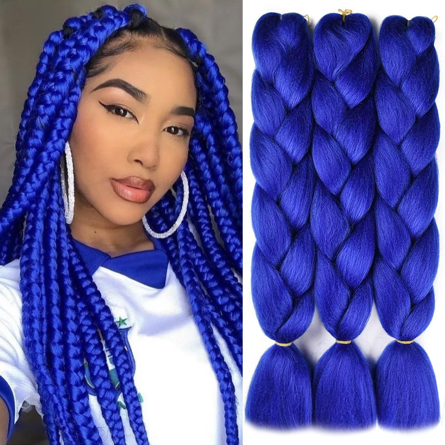 Amazon.com : SuCoo Jumbo Braiding Hair Extension Synthetic