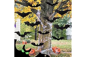 20-Piece Halloween Outdoor Hanging Bats