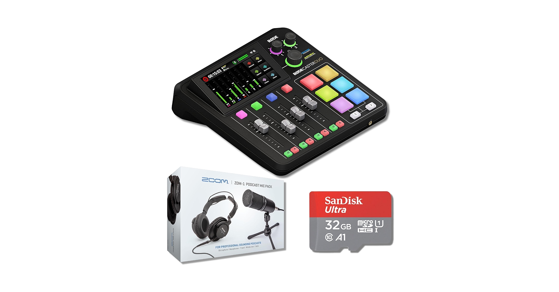 Amazon.com: Rode RODECaster Duo Integrated Audio Production