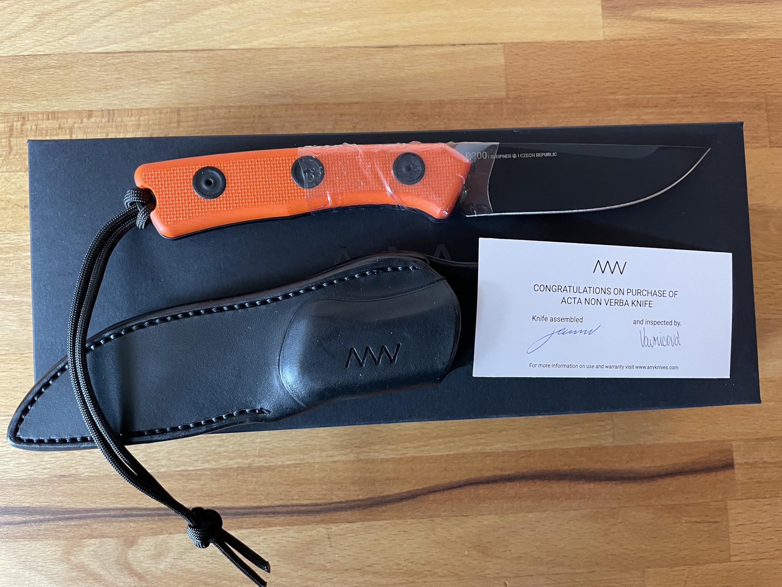 ANV P200 (Orange-Schwarz)