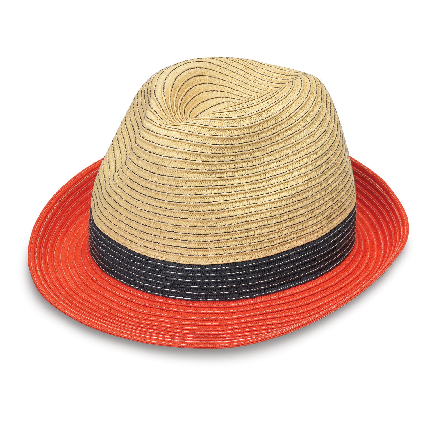 Wallaroo Hat CompanySt. Tropez Trilby – Unisex, Designed in Australia, Tri-Toned
