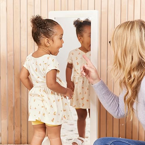 Miniatura 10 de ECR4Kids Espejo bidireccional de un solo lado para niños, muebles para niños, lavado blanco