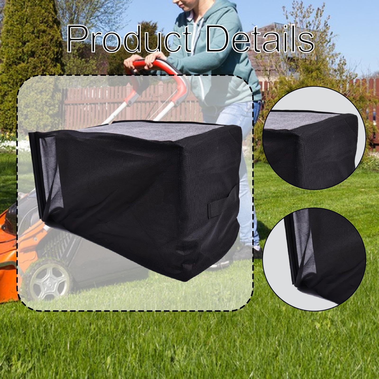 Gralara Bolsa Recolectora de Césped para Cortacésped 903718001: Fácil de Instalar, Más Eficiente