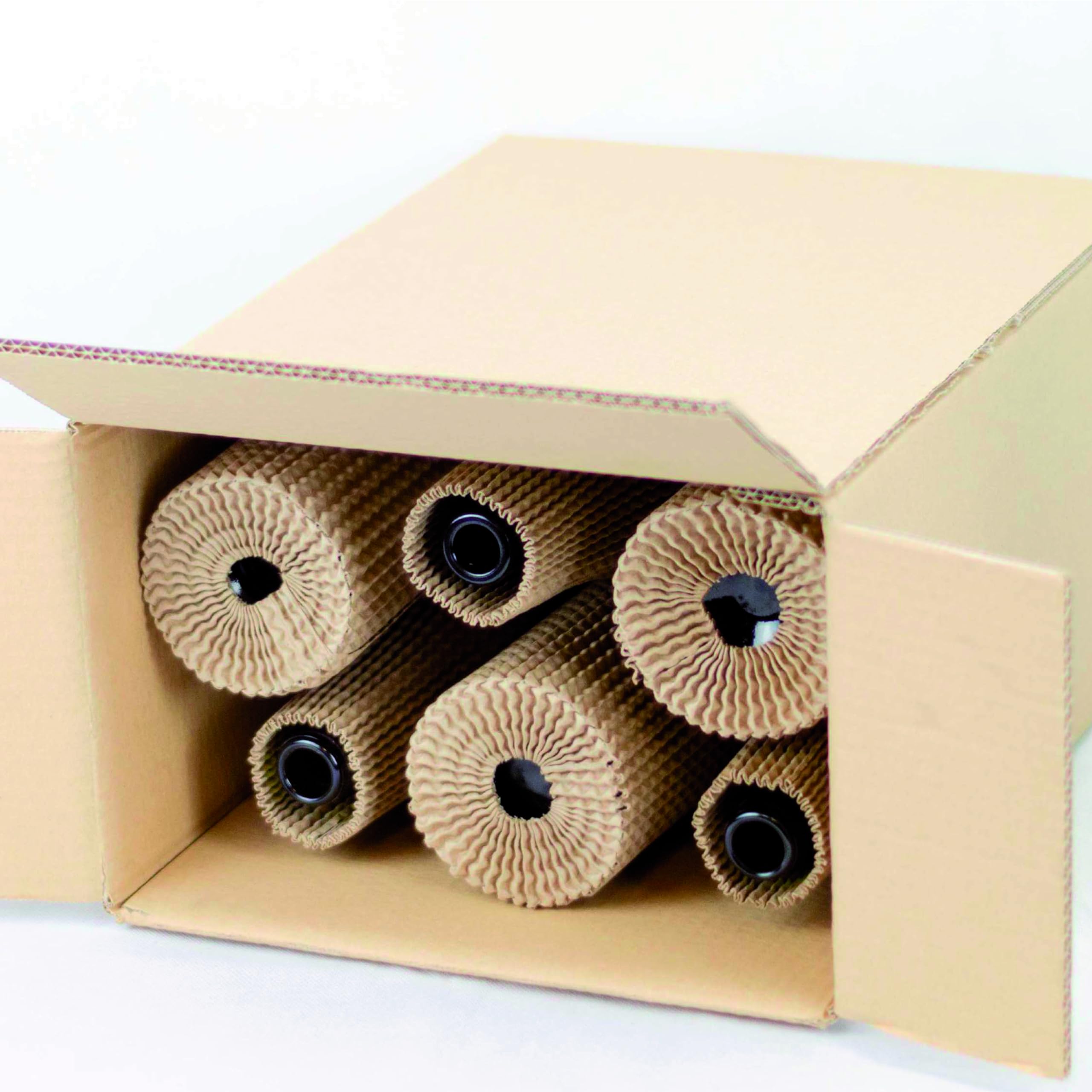 Protectores Ecológicos para Botellas de Vino y Bebidas, Embalaje Seguro para Transporte (100)