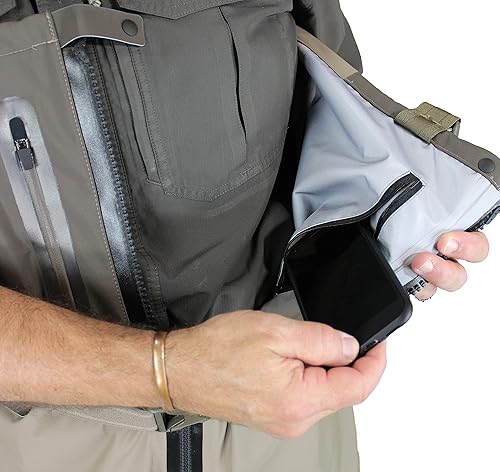 Miniatura 4 de Paramount Outdoors Deep Eddy - Vadeador de pesca transpirable con cremallera