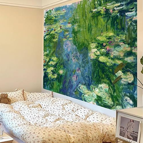 Miniatura 10 de Tapiz bohemio para colgar en la pared para dormitorio, estético, bohemio, vintage, años 70, arcoíris, sol, para sala de estar, retro, hippie, puesta