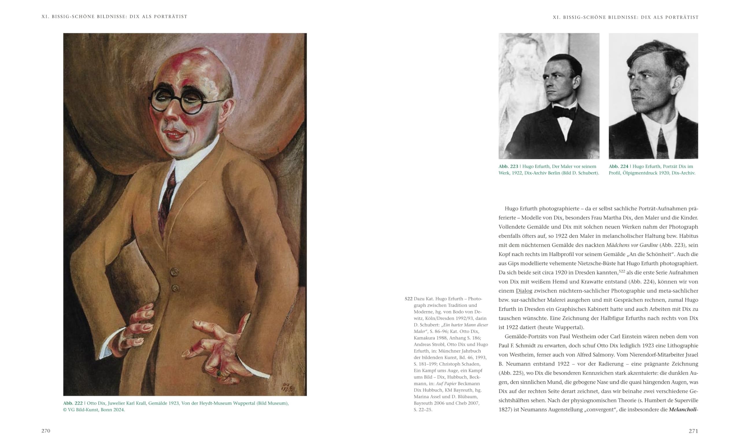 An die Schönheit Otto Dix: Von der Apotheose zur Todsünde