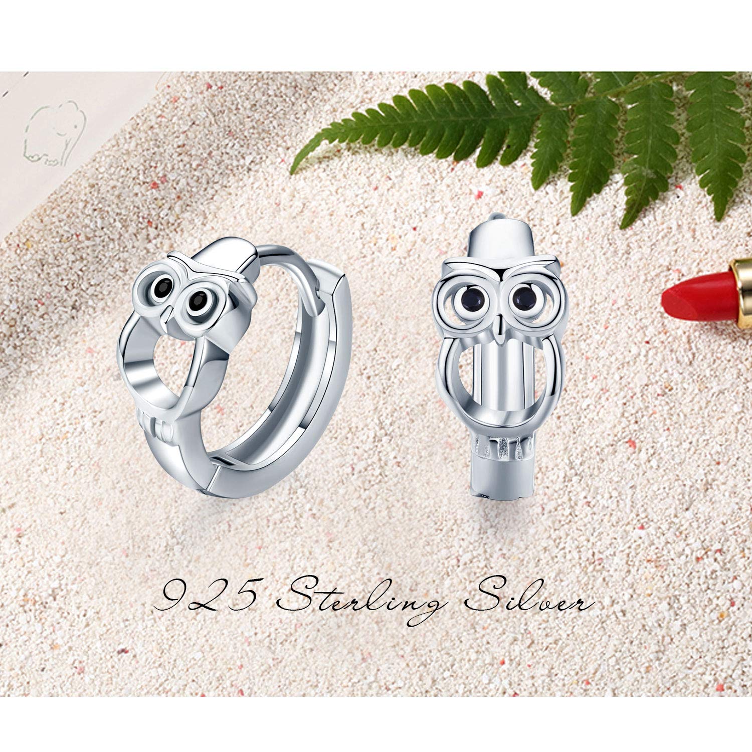 REDSUN Orecchini a cerchio in argento Sterling 925, piccoli orecchini a cerchio per ragazze e donne, regalo di compleanno