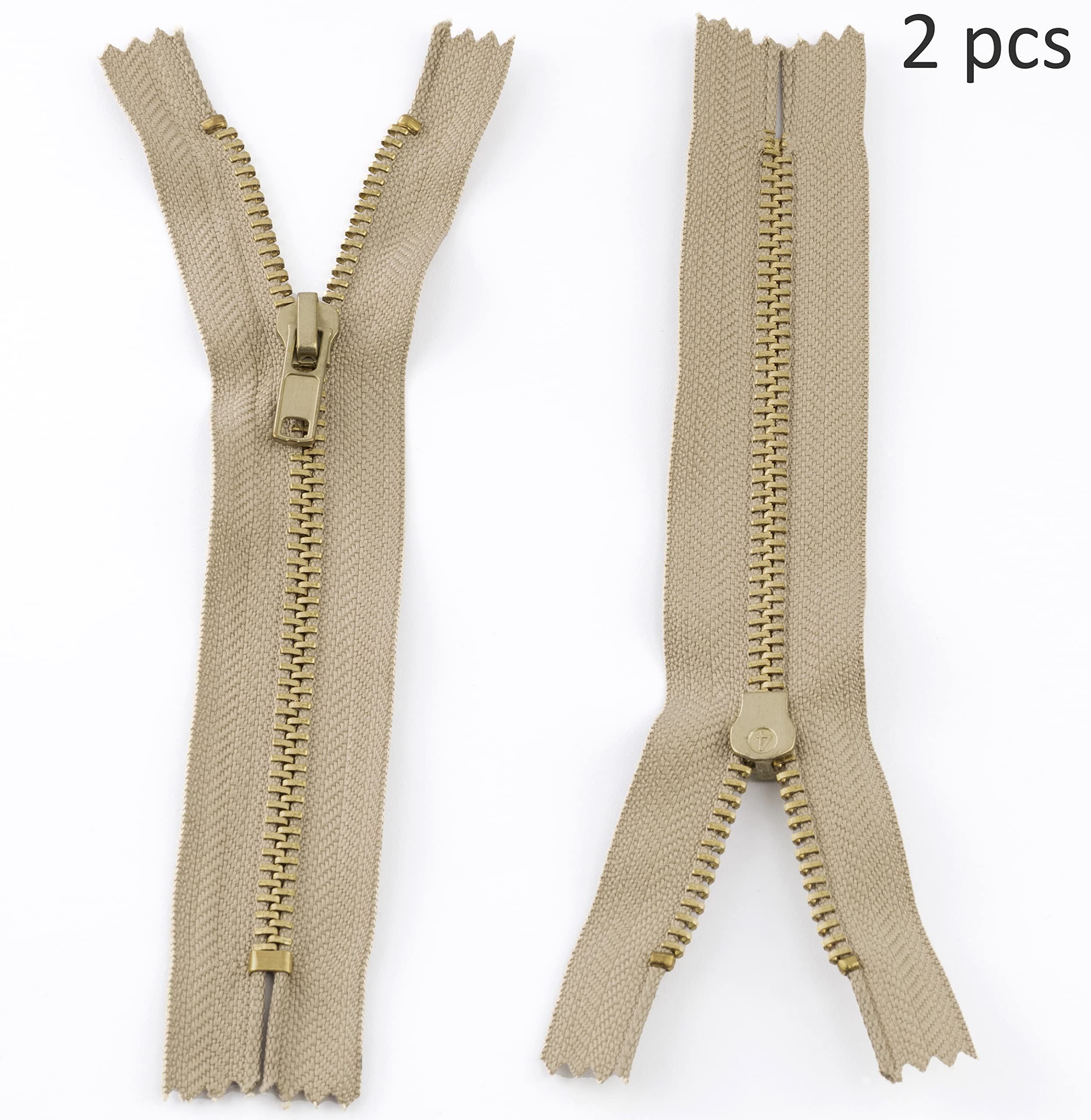 AERZETIX - C64031 - Lot De 10 Fermetures éclair Spiralée N°3 45 Cm