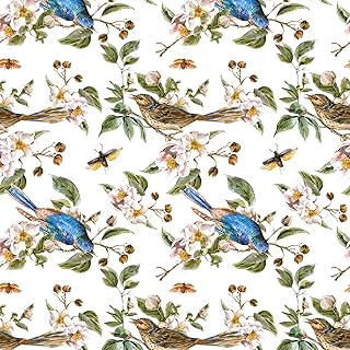 CRE8TIVE Beige Leaves Peel and Stick Wallpape...,