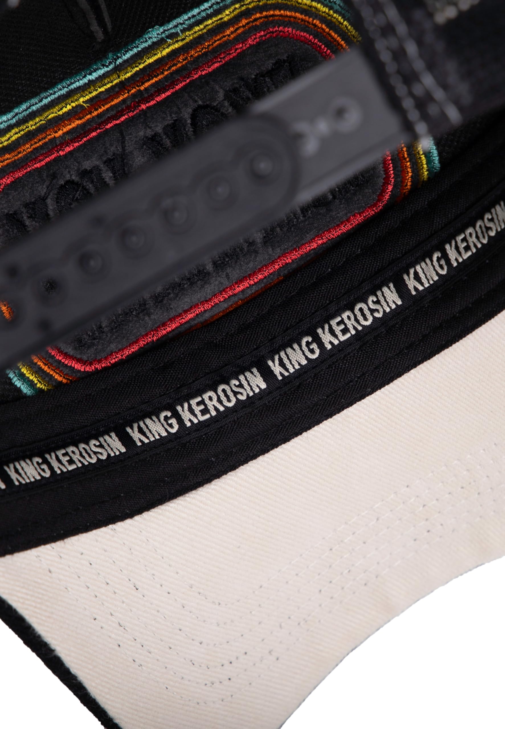 King Kerosin Cappellino Trucker - F You, Nero , Taglia unica