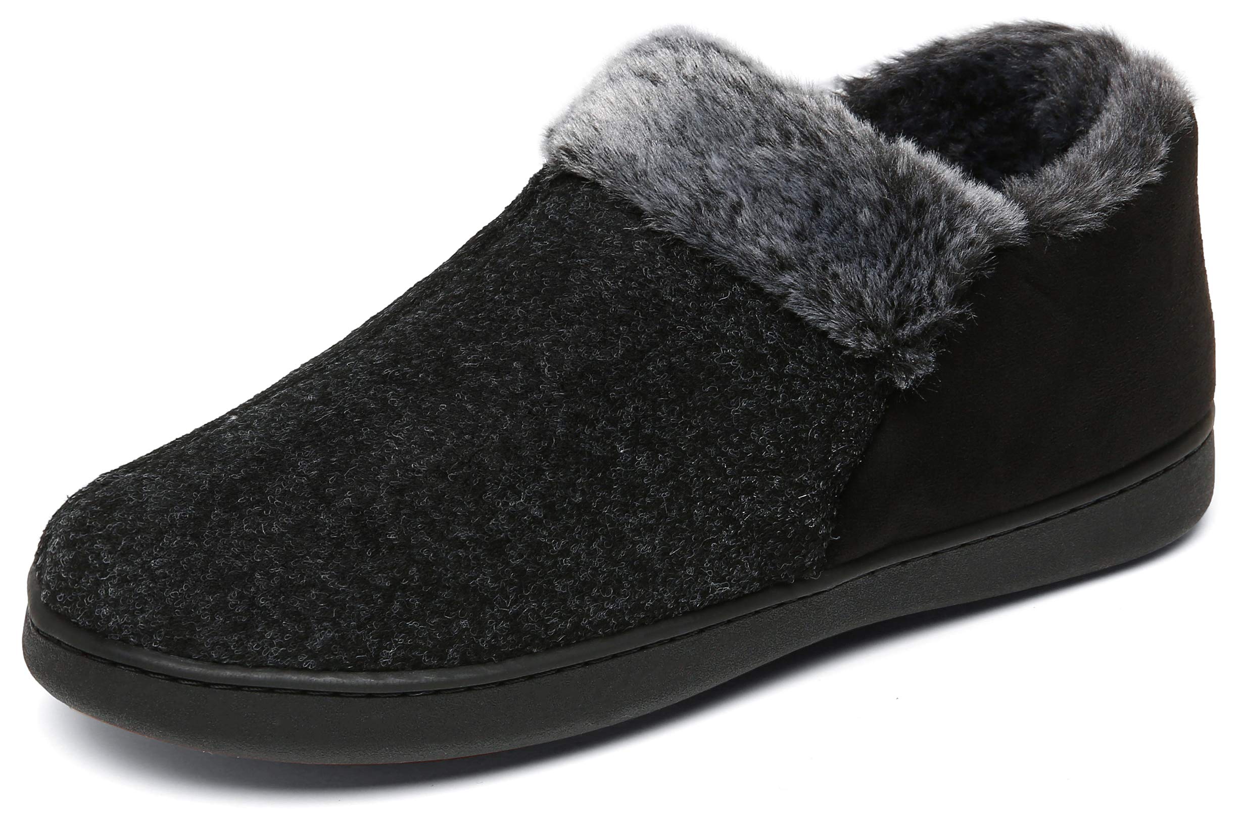 Mishansha Pantofole Uomo Ciabatte Invernali Memory Foam Pantofole Calde Gr.39-48