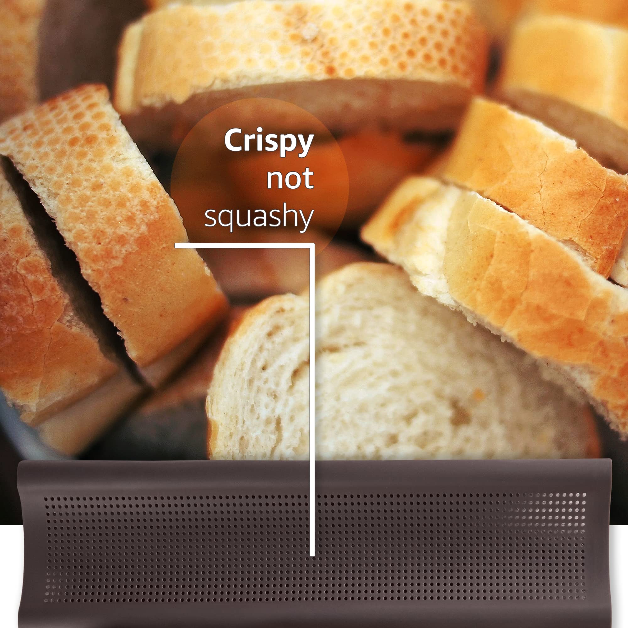 Lurch 85085 Moule à La Baguette Flexiform pour 3 pièces Silicone Marron 20 x 15 x 10 cm