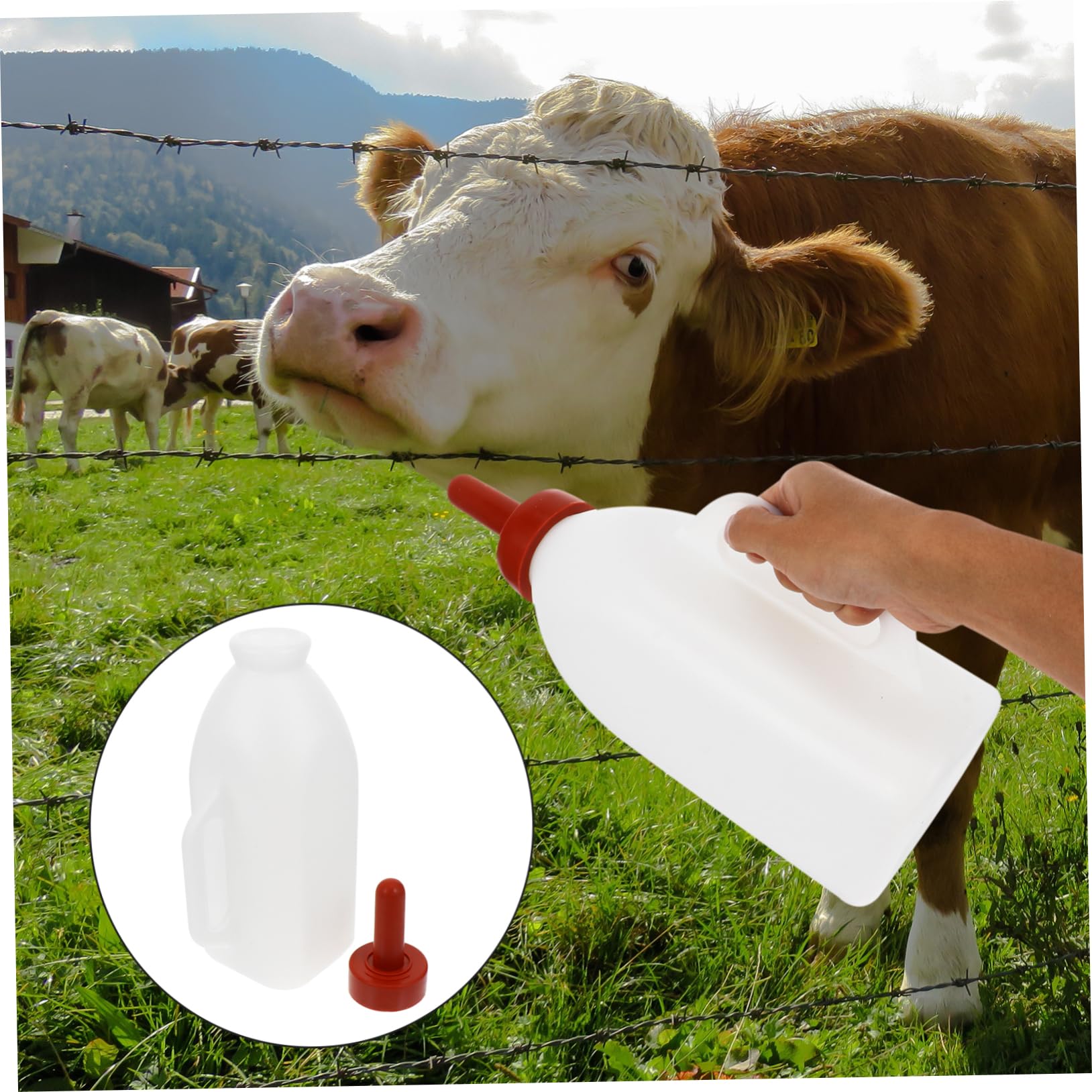 FOMIYES Pet Accessories 2l Baby Bottle Kitten and Puppy Feeding Bottle Elastic