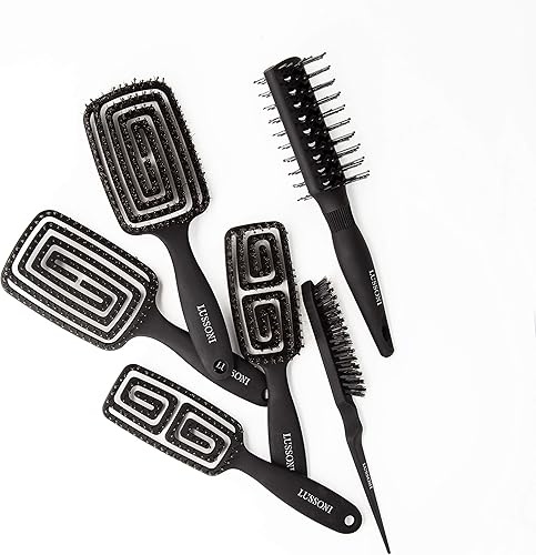 Miniatura 2 de T4B LUSSONI Cuidado y Estilo Profesional Cepillo DuoVent de Cerámica