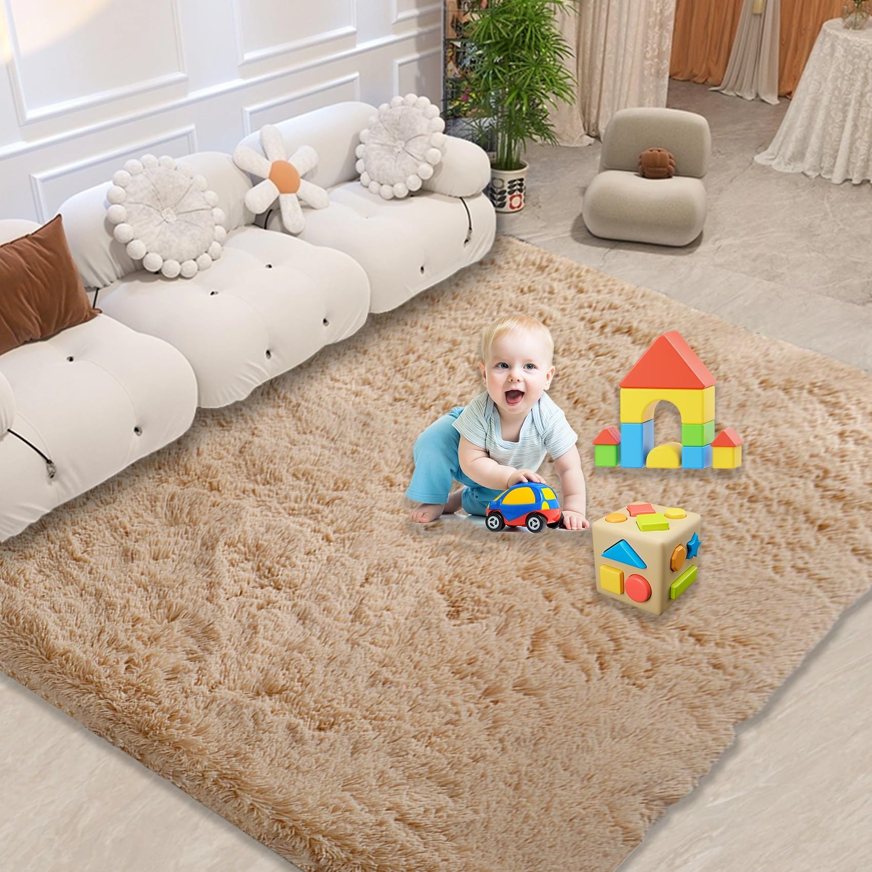 Tapis lavable et antidérapant contre les sols froids et glissants