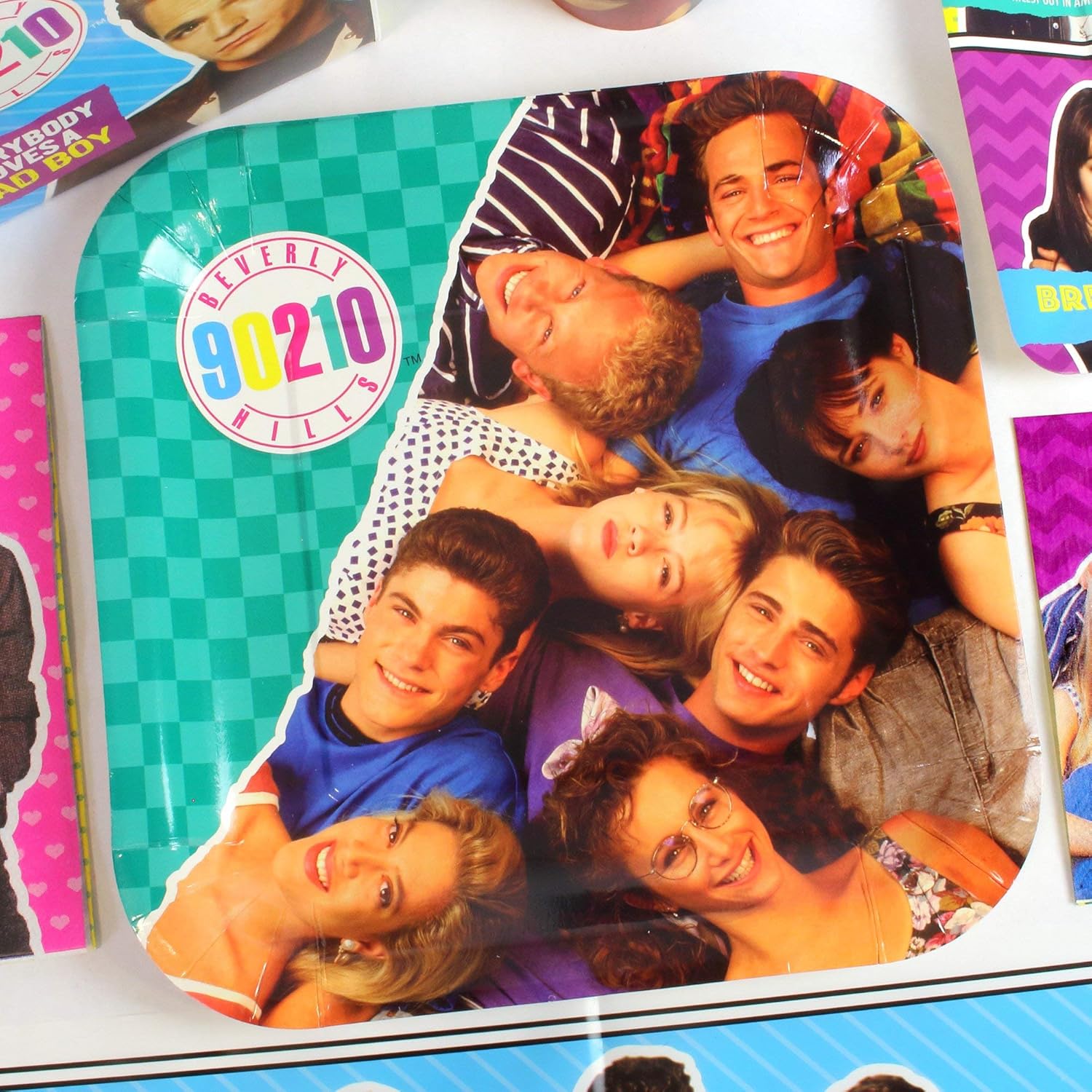 Beverly Hills 90210 Party with Our Standard Pack of Decorations and Supplies | Perfect for Retro 90s Themed Birthdays and Events | Great for Men and Women