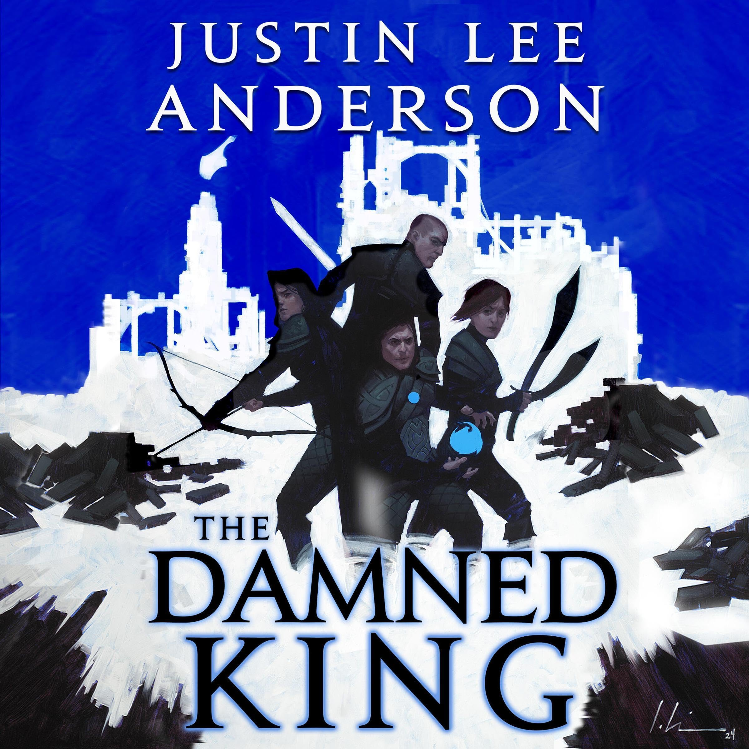 Cover art for The Damned King